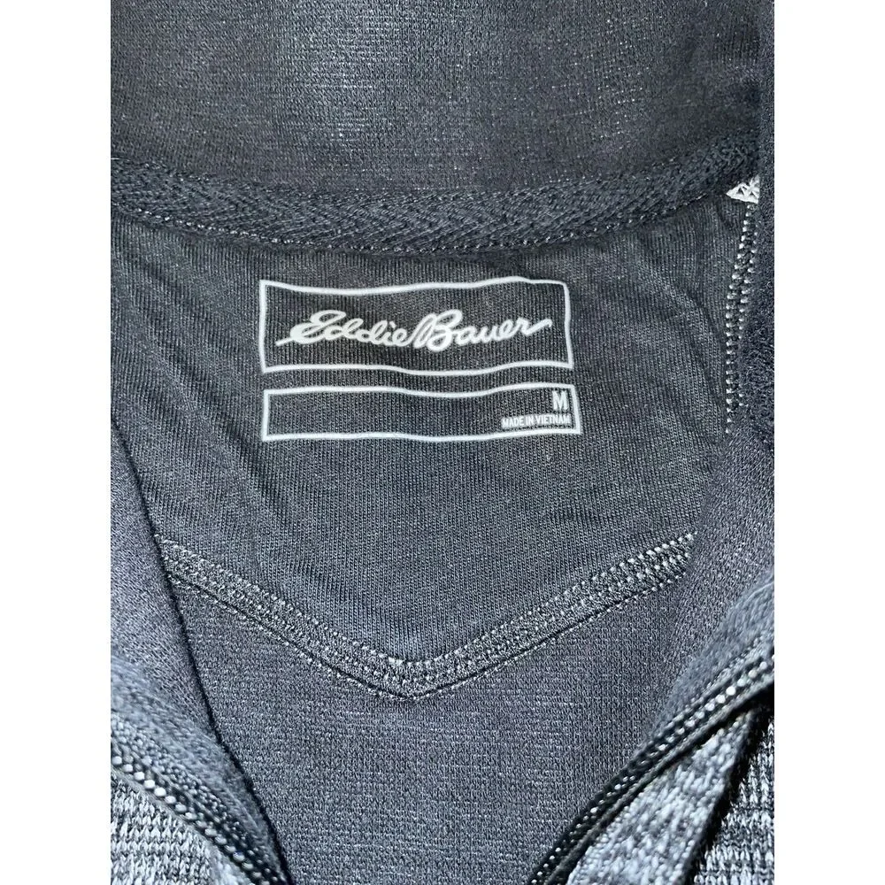 Eddie Bauer Sweater Pullover‎ 1/4 Zip Men's Size Medium Collared Light weight
